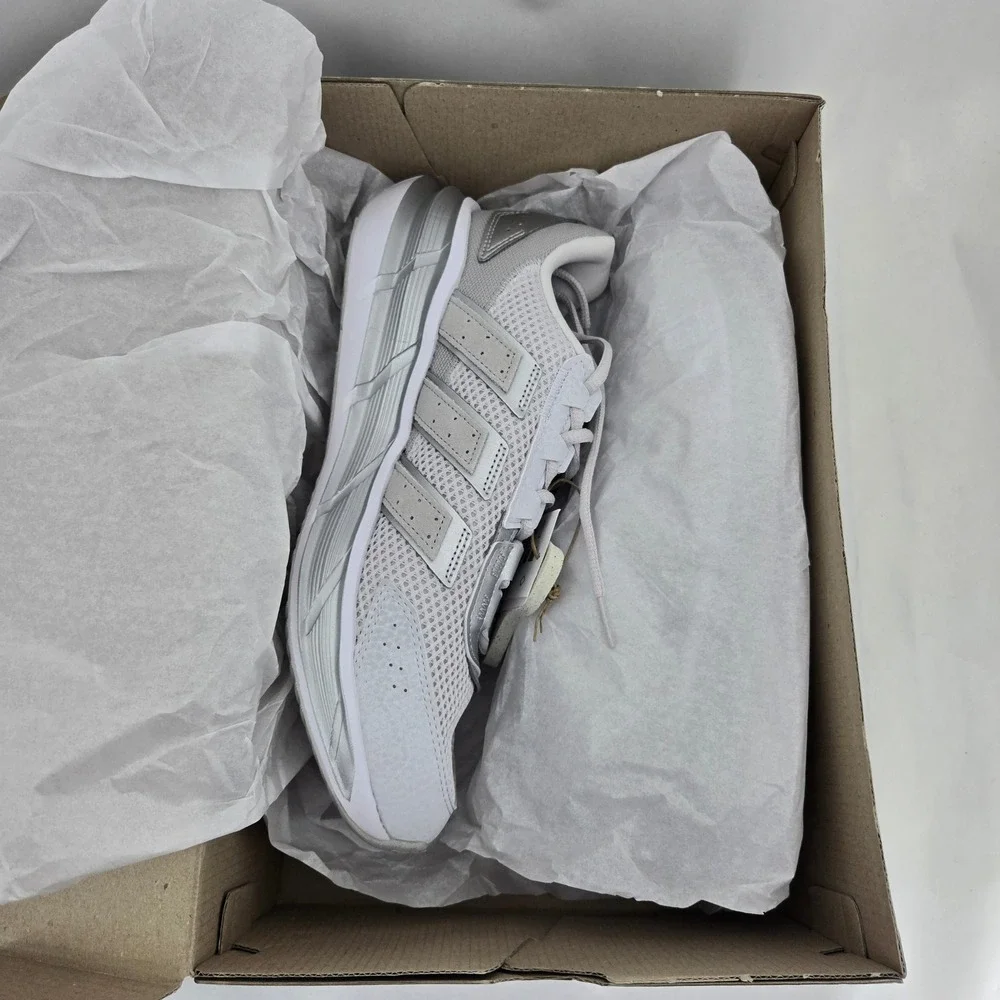 adidas Astrastar Silver Grey White Mesh Running Shoes JP5951 Mens Size 10 NEW